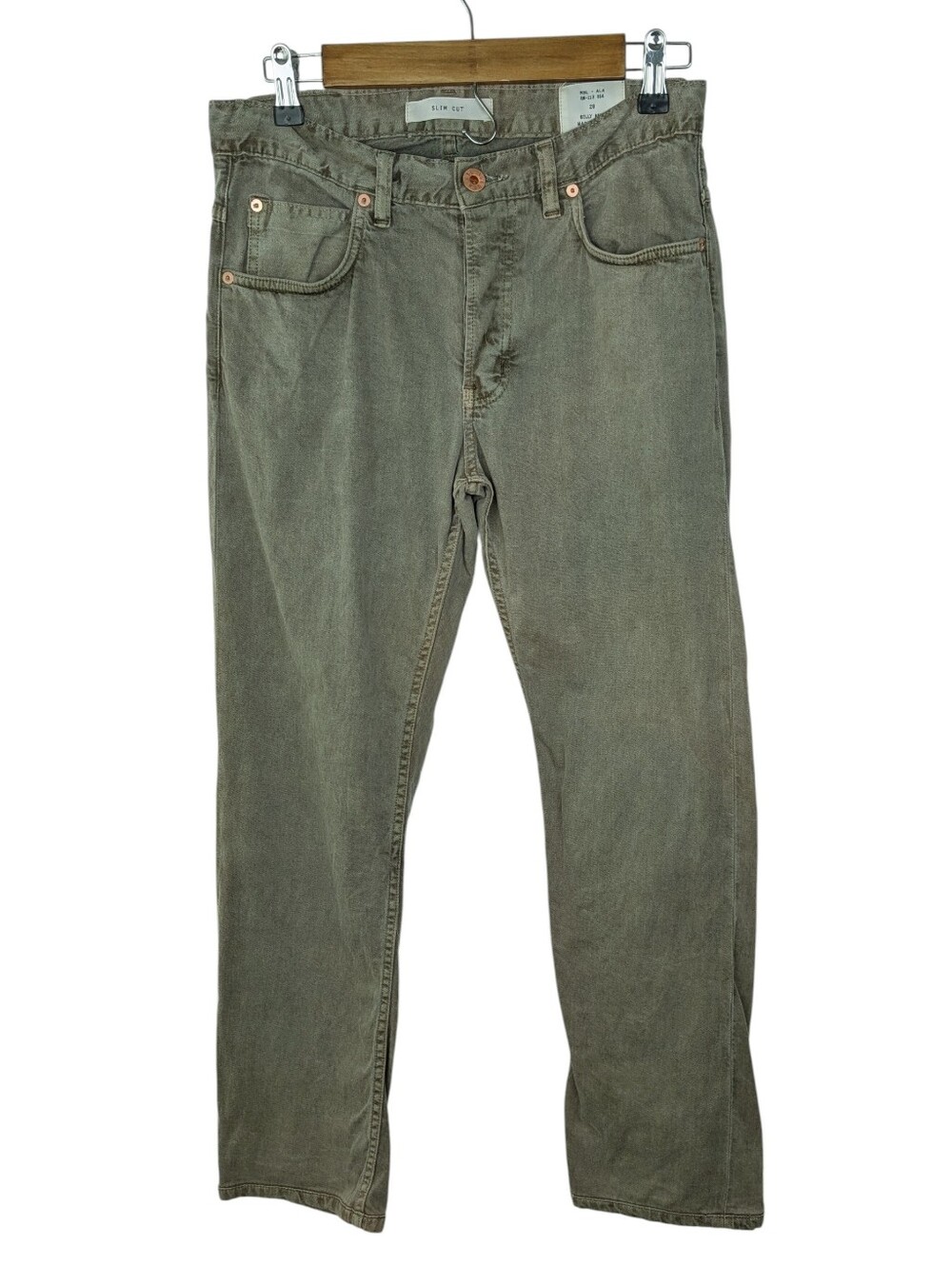 Billy Reid Moleskin Slim Cut Jeans Men's Size 28